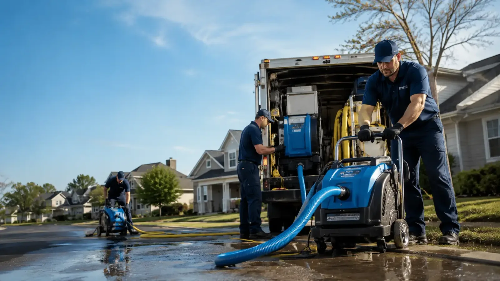 Flood Damage Cleanup in Big Sandy, WV